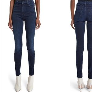 MOTHER Super Swooner High Rise Skinny Jeans